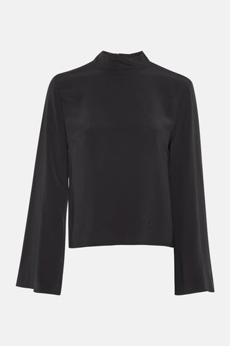 Blouse met lange mouwen - Zwart - Astrid Black Label
