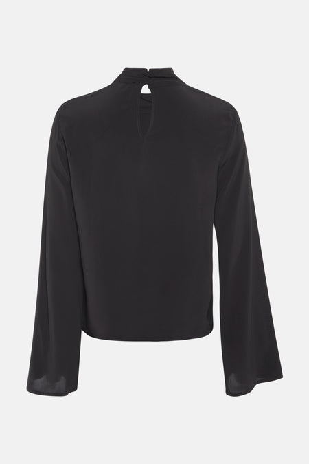 Blouse (lange mouwen) Zwart - Astrid Black Label