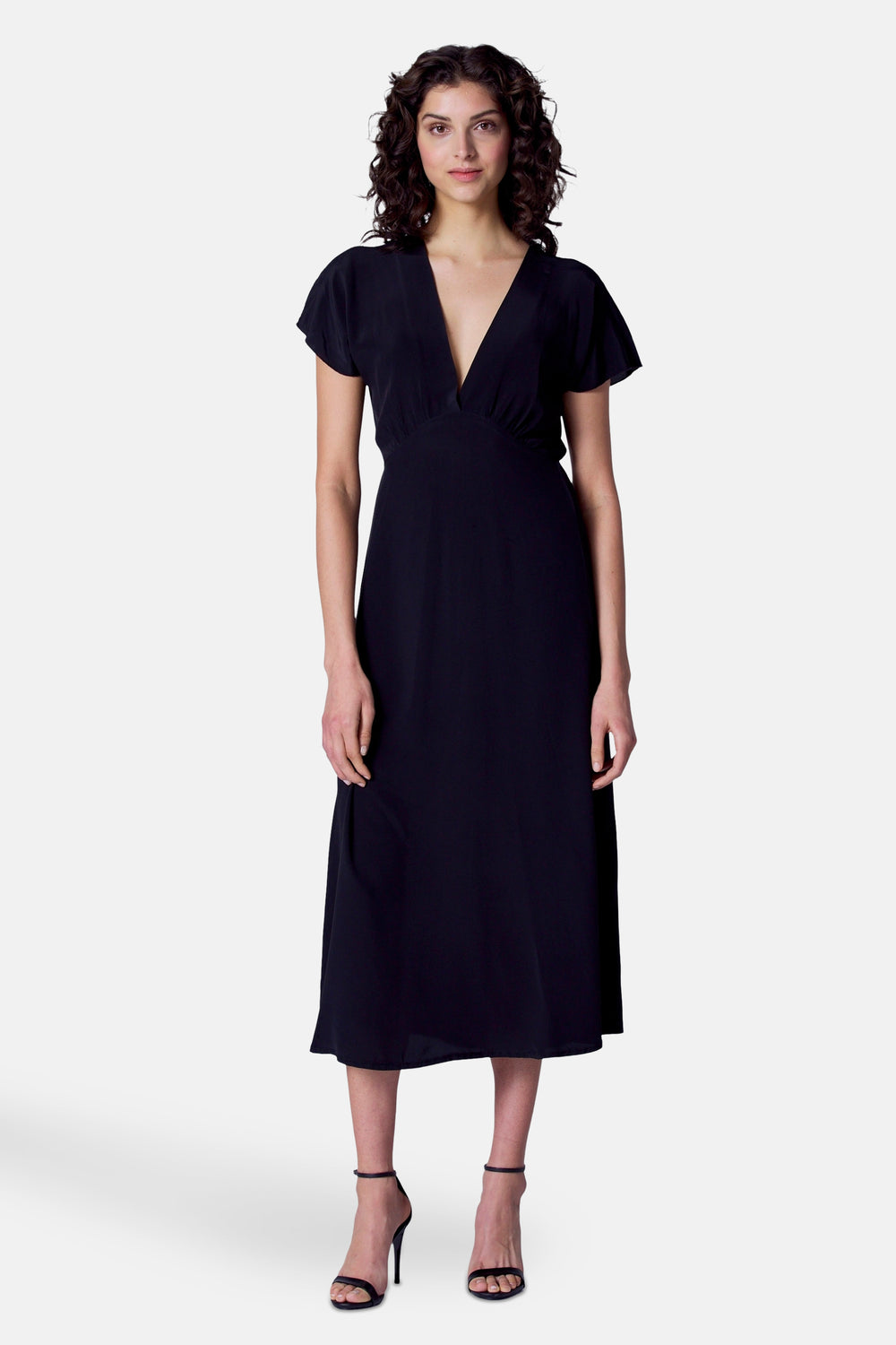 Robes manches courtes Noir - Astrid Black Label