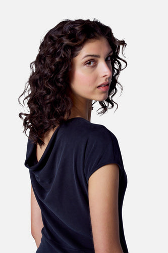 Robe à manches courtes - Noir - Astrid Black Label