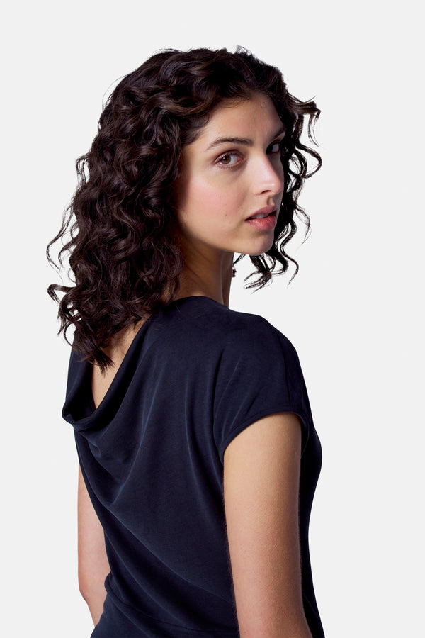 Kleedjes (korte mouwen) Zwart - Astrid Black Label