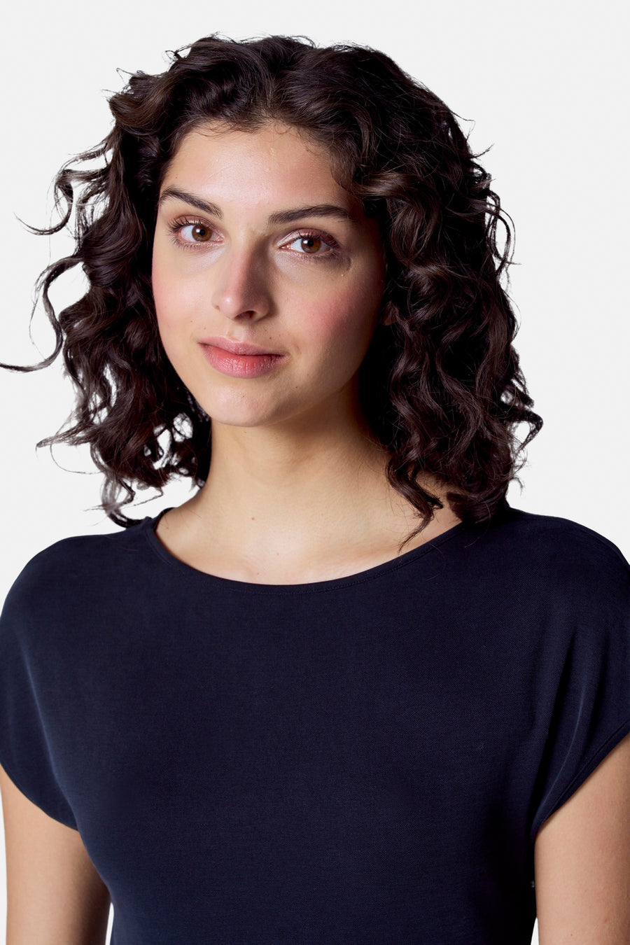 Robe à manches courtes - Noir - Astrid Black Label