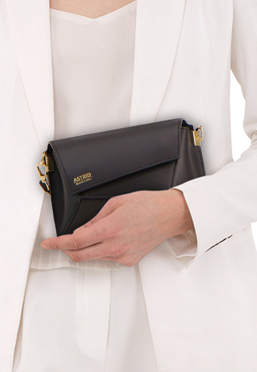 Schoudertas - Zwart - Astrid Black Label