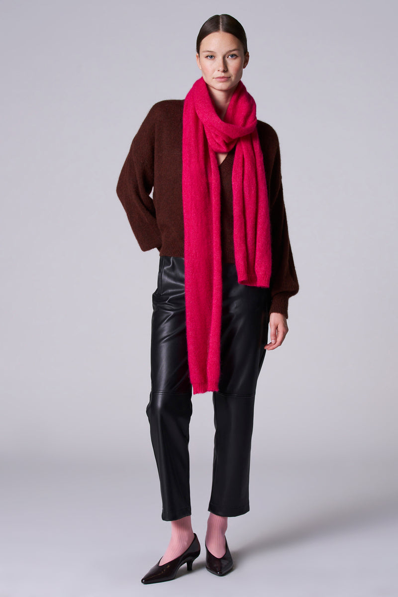 Wintersjaals Roze - Astrid Black Label