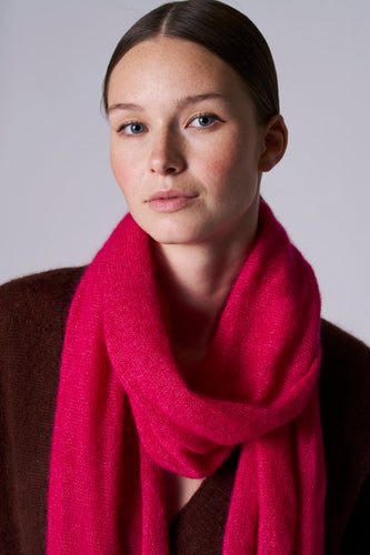 Sjaal - roze - Astrid Black Label