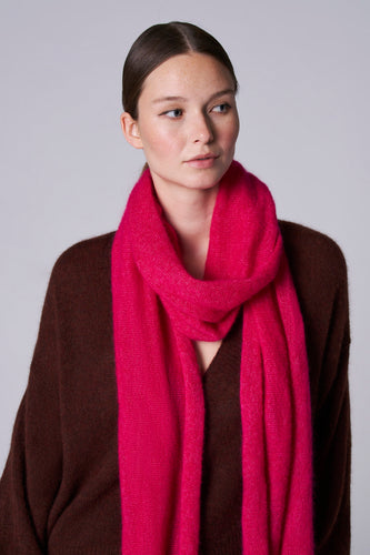 Sjaal - roze - Astrid Black Label