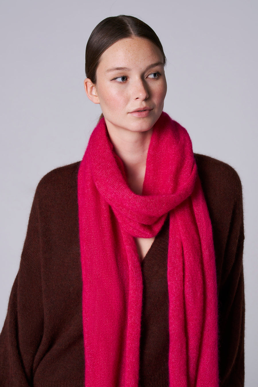 Sjaal - roze - Astrid Black Label