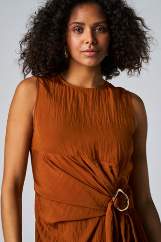 Kleedje - Bruin - Astrid Black Label