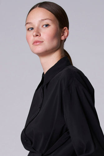 Blouse met lange mouwen - Zwart - Astrid Black Label - 7