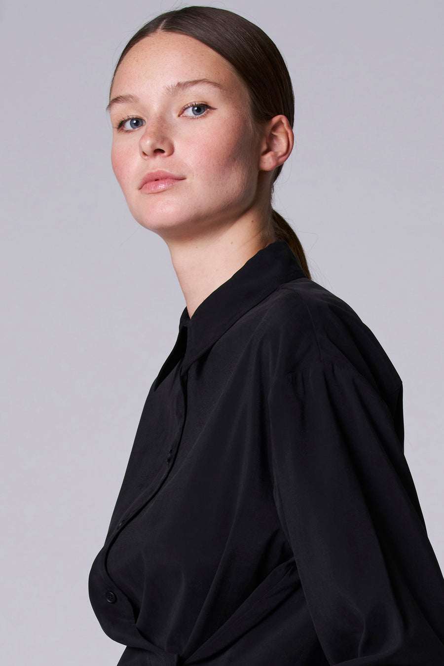 Blouse met lange mouwen - Zwart - Astrid Black Label - 4
