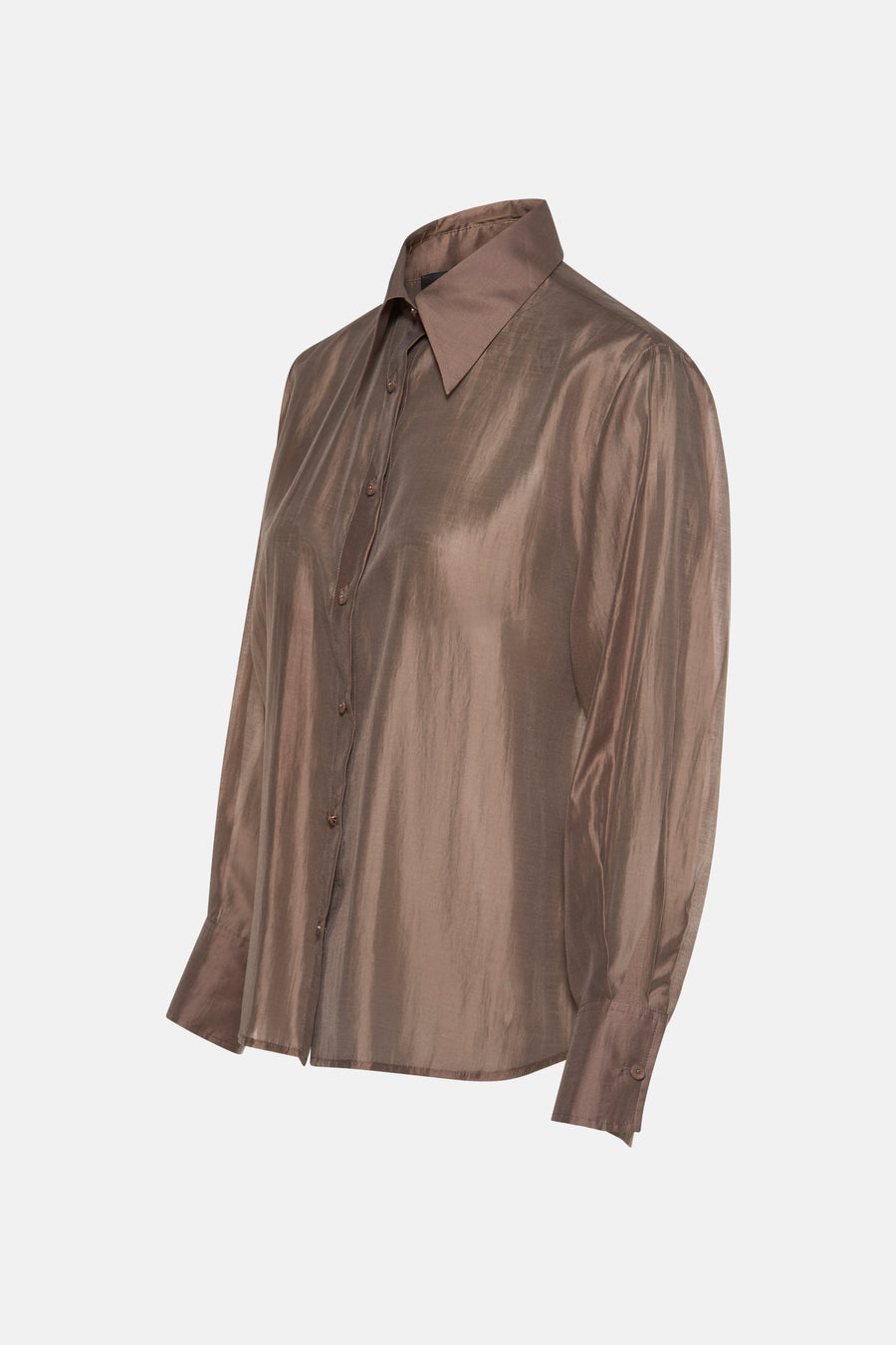 Blouse met lange mouwen - taupe - Astrid Black Label