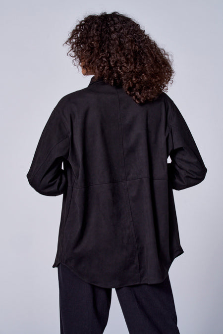 Veste en cuir Black denim - Astrid Black Label