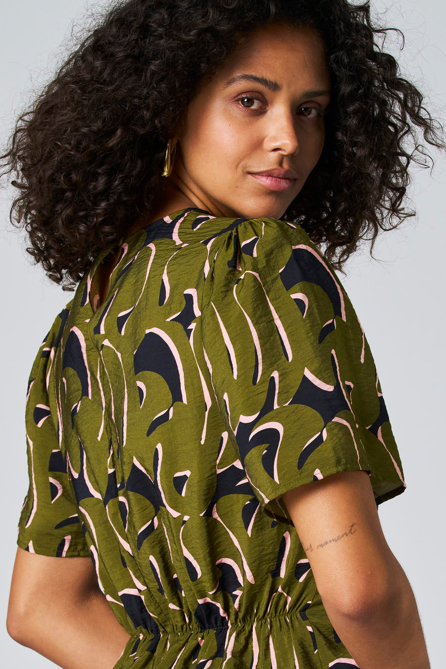 Blouse - groen - Astrid Black Label