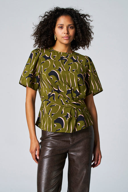 Chemisier 3/4 Vert - Astrid Black Label