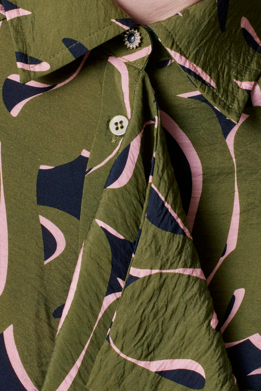 Kleedje met lange mouwen - groen - Astrid Black Label