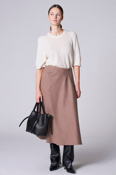 Jupe longue - taupe