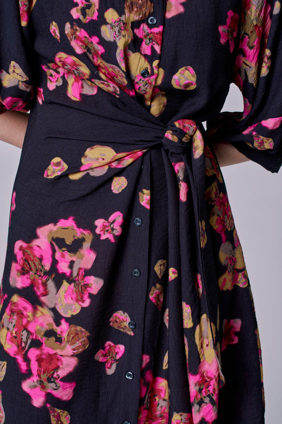 Kleedje met lange mouwen - Zwart - Astrid Black Label