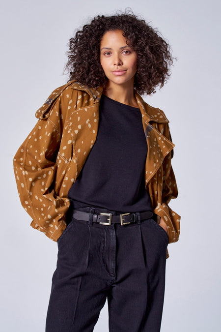 Veste courte Orange - Astrid Black Label