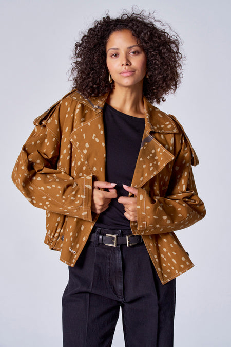 Veste courte Orange - Astrid Black Label