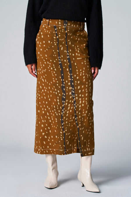 Jupe 3/4 Orange - Astrid Black Label