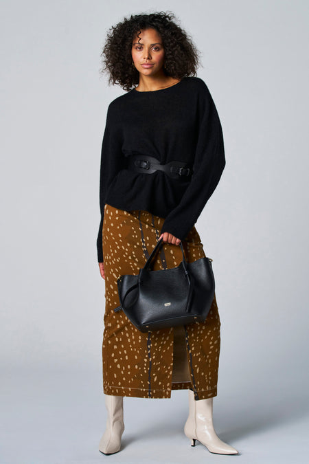 Jupe 3/4 Orange - Astrid Black Label