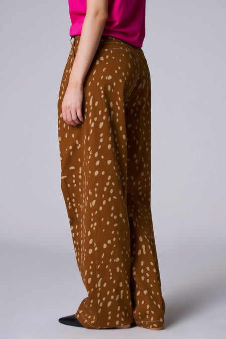 Pantalon coloré Orange - Astrid Black Label