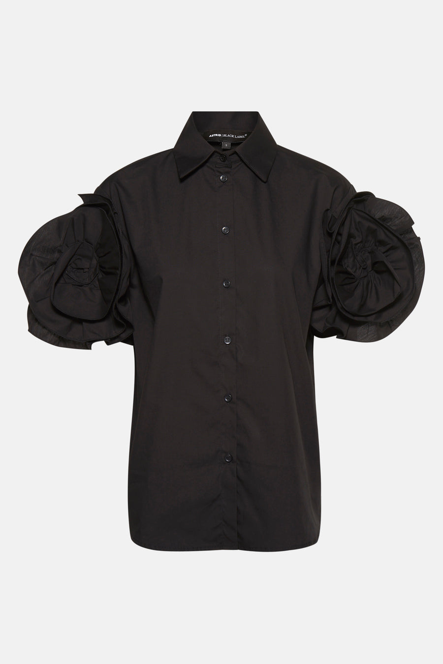 Blouse à manches courtes - Noir - Astrid Black Label - 5