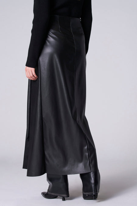 Jupe 3/4 Black denim - Astrid Black Label