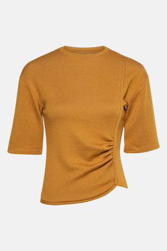 T-shirt à manches courtes - Jaune - Astrid Black Label - 5