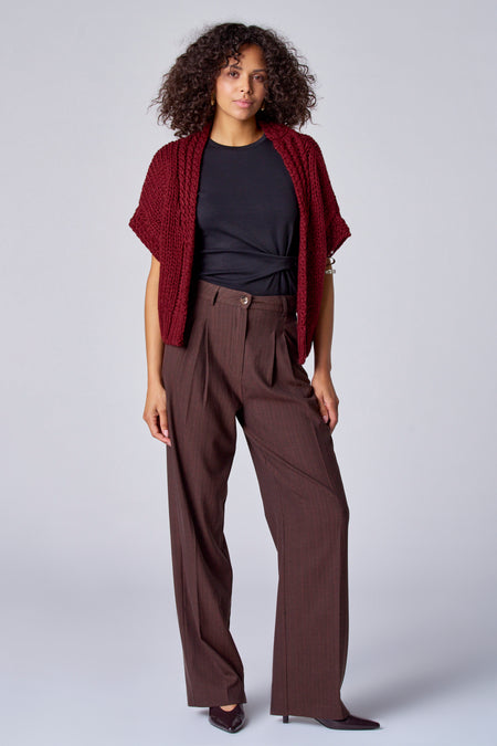 Top (korte mouwen) Black denim - Astrid Black Label