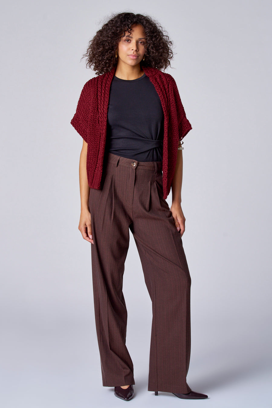 T-shirt met korte mouwen - Zwart - Astrid Black Label