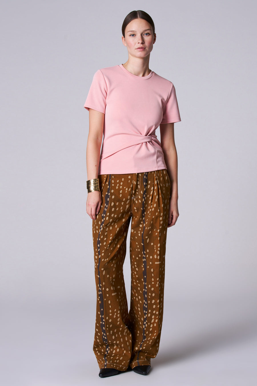 T-shirt met korte mouwen - roze - Astrid Black Label