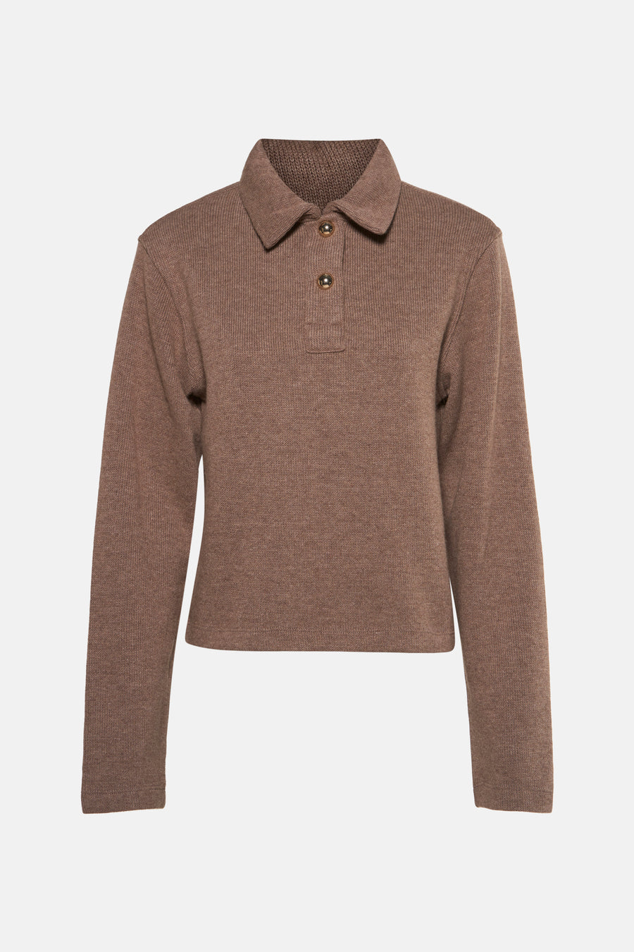 Pull met V-hals - taupe - Astrid Black Label - 6