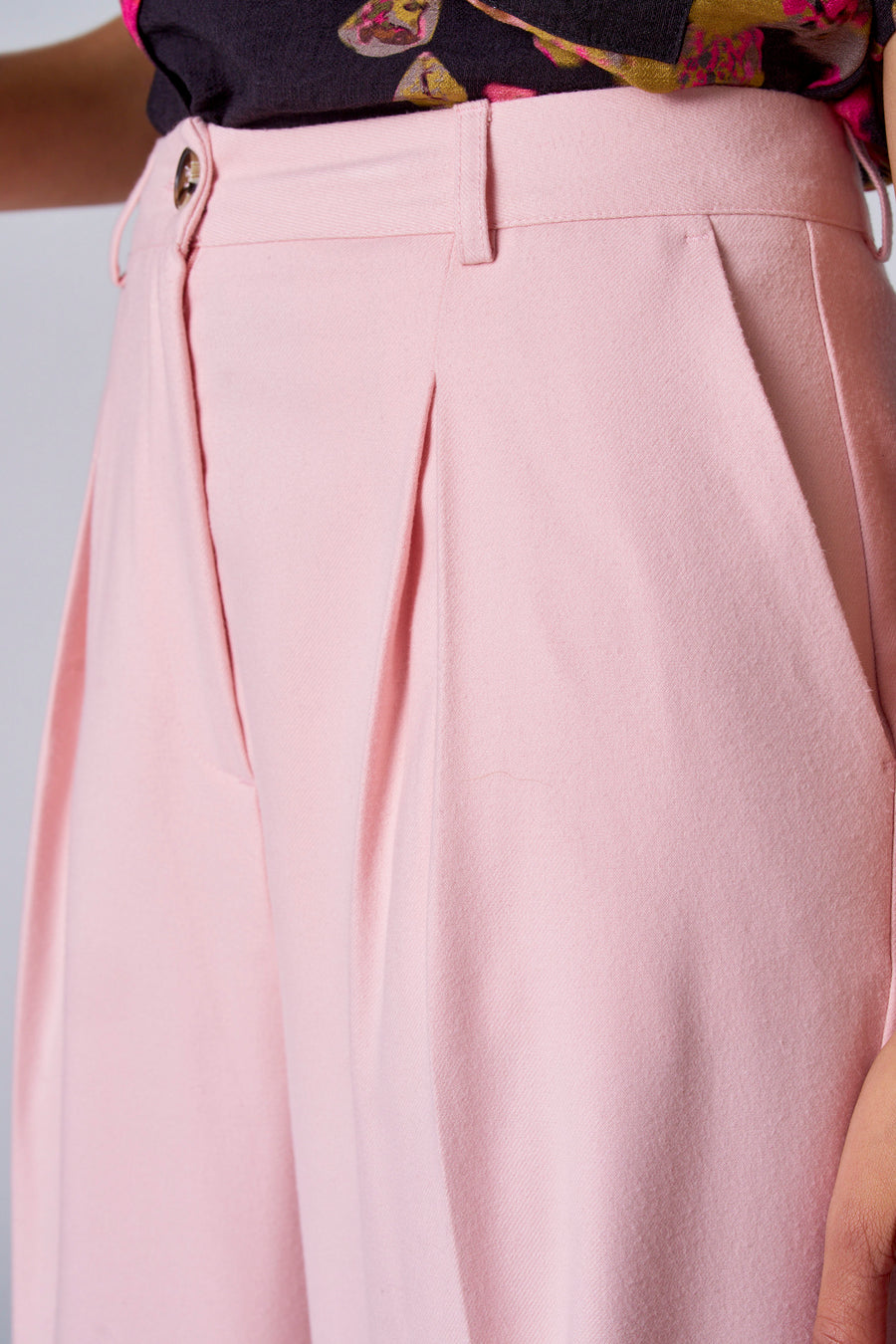 Colorbroek - roze - Astrid Black Label