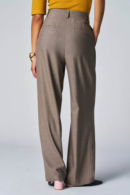 Pantalon coloré Taupe - Astrid Black Label