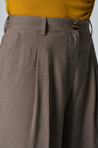 Colorbroek - taupe - Astrid Black Label