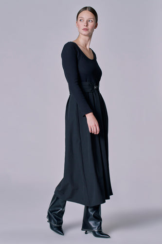 Kleedje met lange mouwen - Zwart - Astrid Black Label