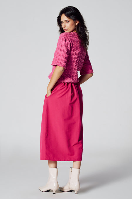 Kleedjes (korte mouwen) Roze - Astrid Black Label