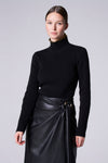 Pull col roulé Black denim - Astrid Black Label