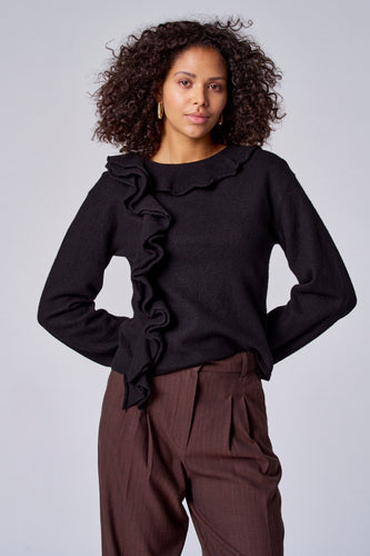 Pull met rolkraag - Zwart - Astrid Black Label