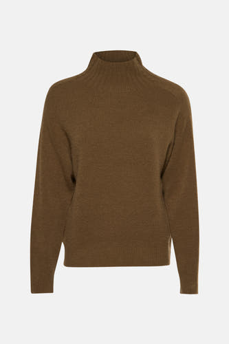Gilet vert de Astrid Black Label, avec une texture fine et des manches longues.