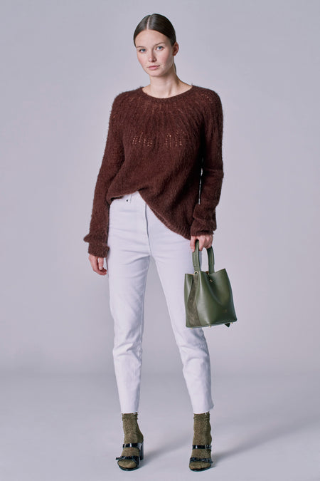 Pull col O Brun - Astrid Black Label
