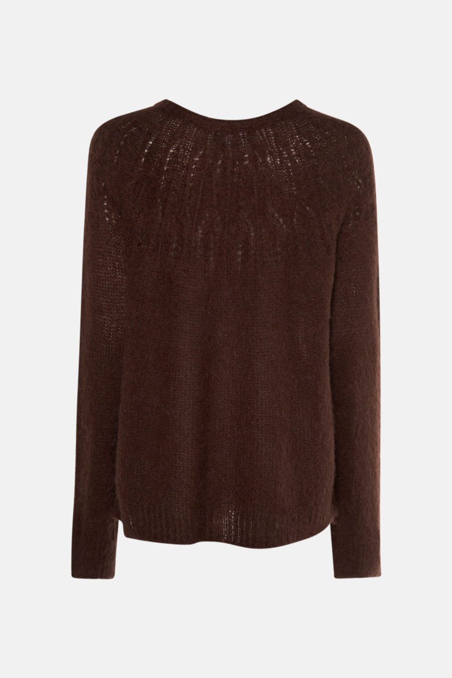 Pull met ronde hals - bruin - Astrid Black Label - 6