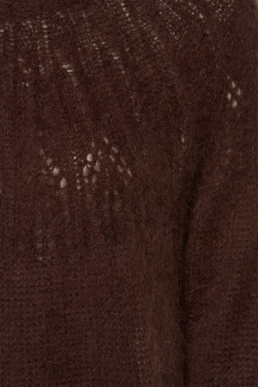 Pull met ronde hals - bruin - Astrid Black Label - 7