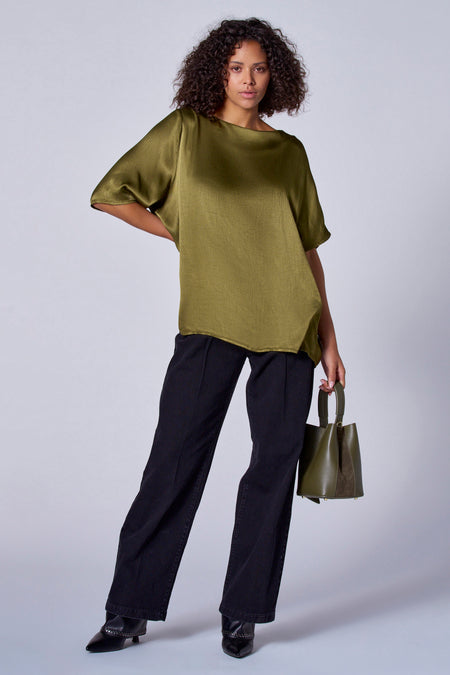 Chemisier (manches courtes) Vert - Astrid Black Label