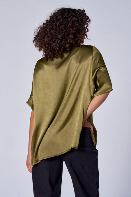 Chemisier (manches courtes) Vert - Astrid Black Label