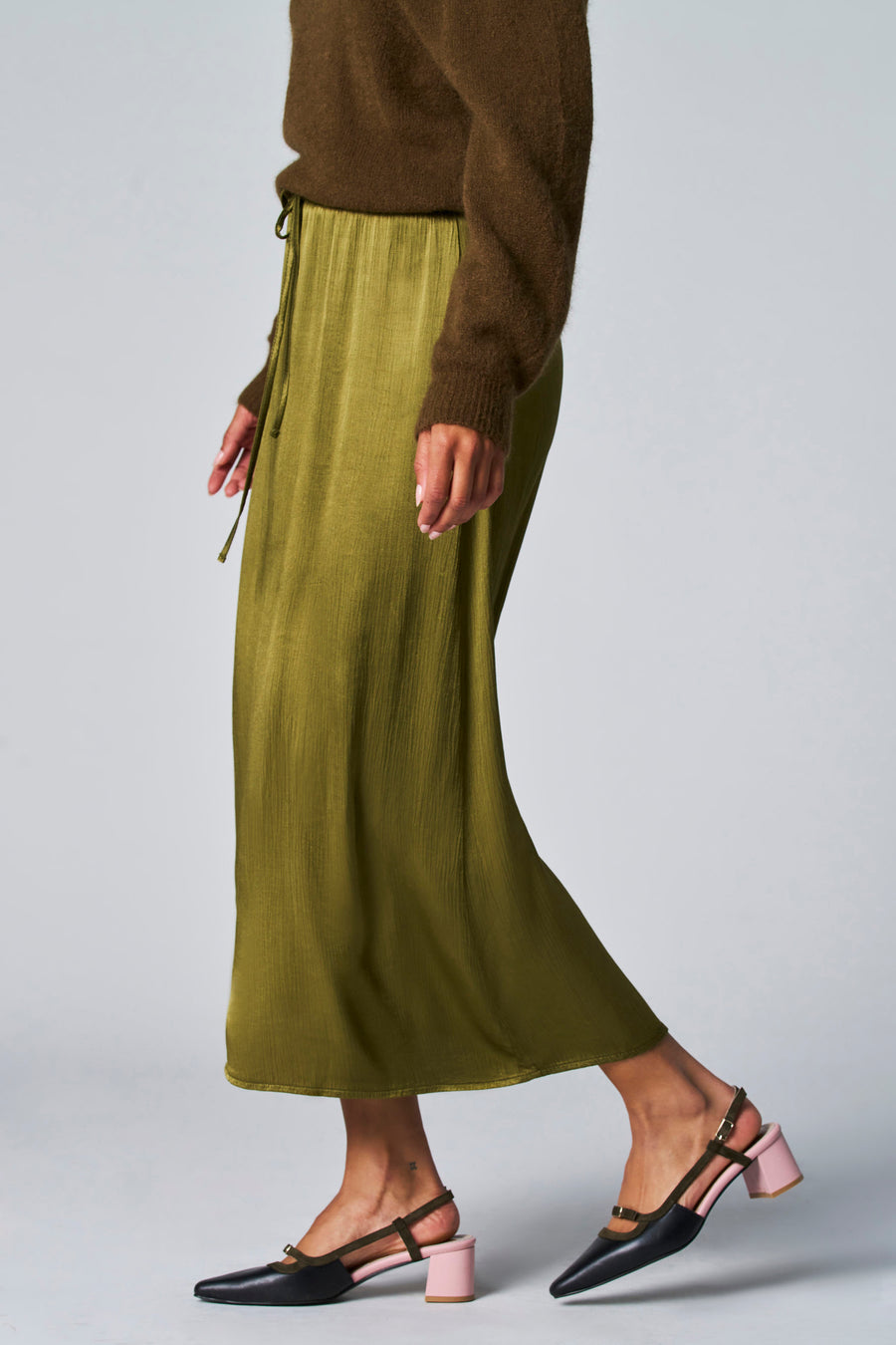 Lange rok - groen - Astrid Black Label