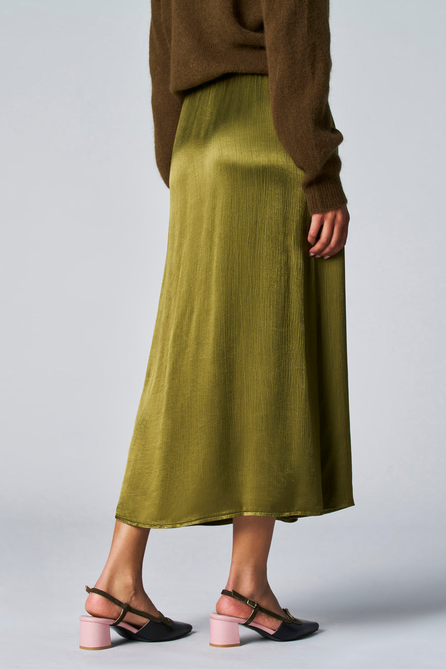 Lange rok - groen - Astrid Black Label