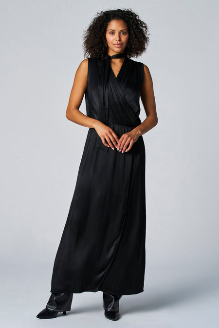Robes sans manches Black denim - Astrid Black Label