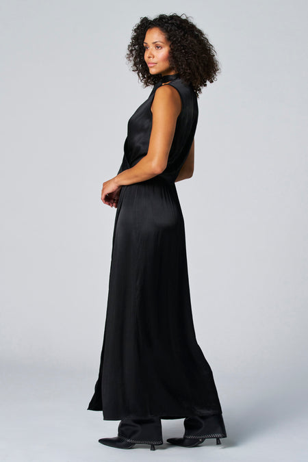 Robes sans manches Black denim - Astrid Black Label